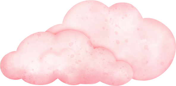 Pink Cloud Watercolor