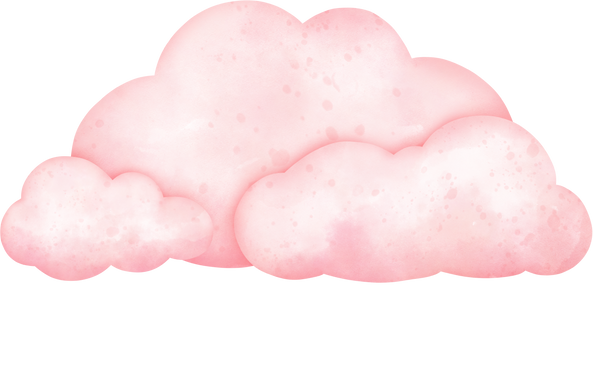 Pink Cloud Watercolor